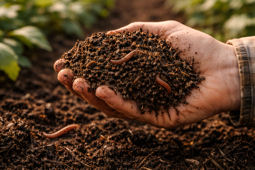 Premium Organic Vermicompost – Living Soil Nutrition