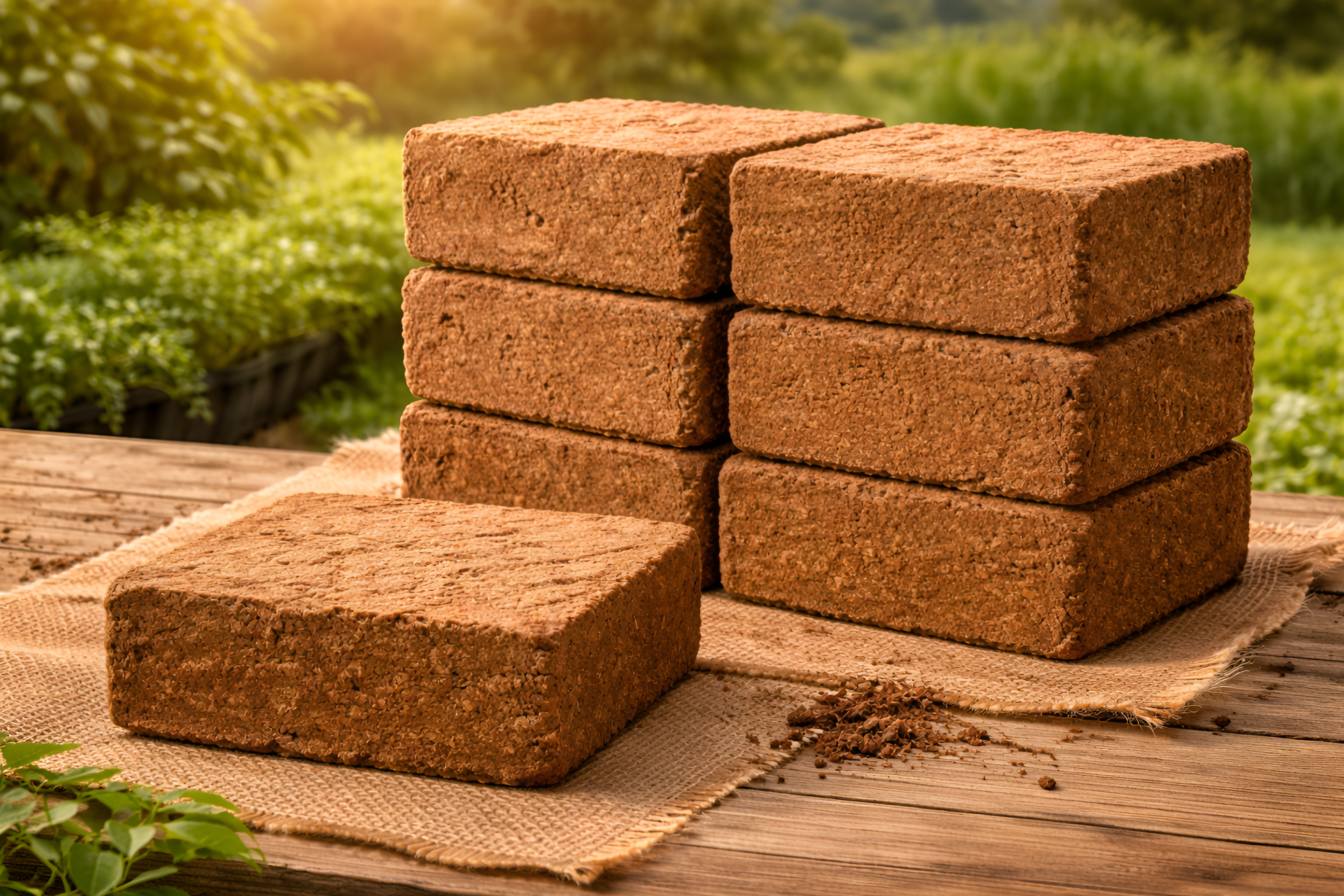 Cocopeat Blocks – Premium Growing Medium