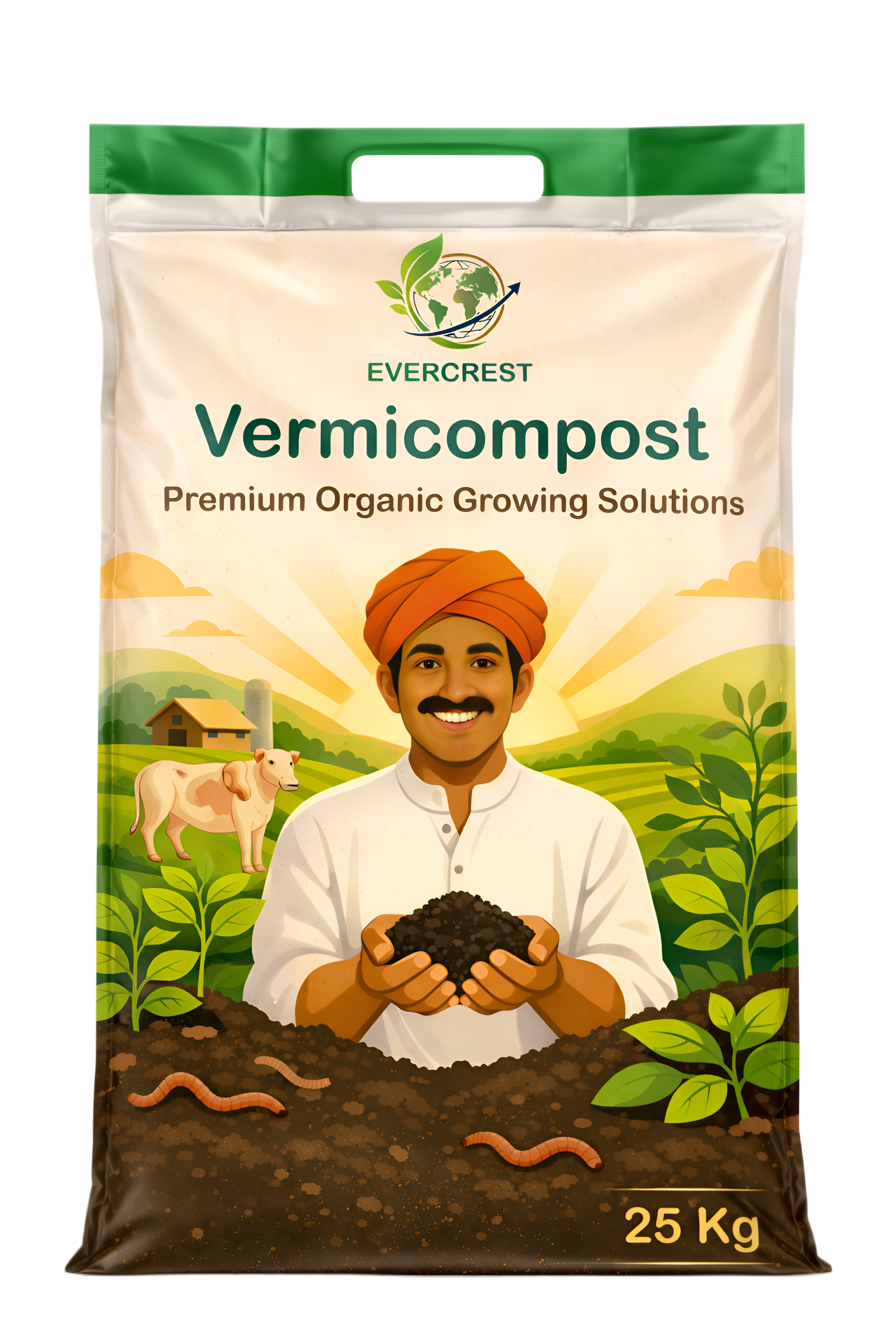 Premium Organic Vermicompost – Living Soil Nutrition