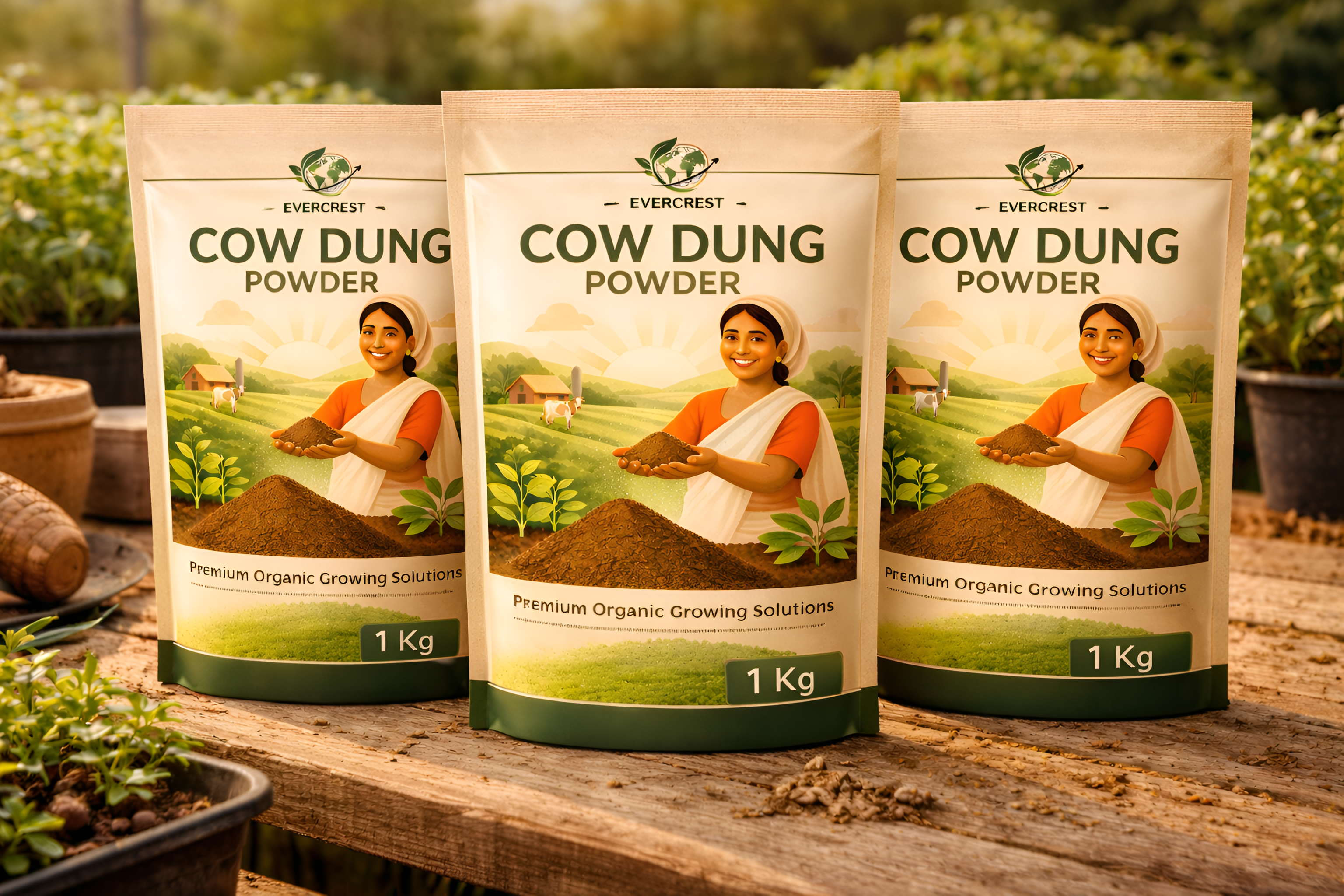 Cowdung Powder – Fine Organic Nutrient Source